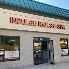 Exterior of Indulge Nails & Spa in Victor, NY